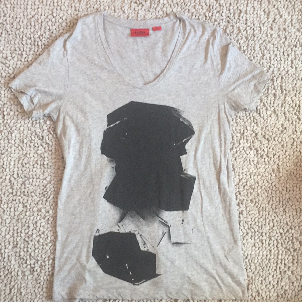Hugo Boss Gray T Shirt